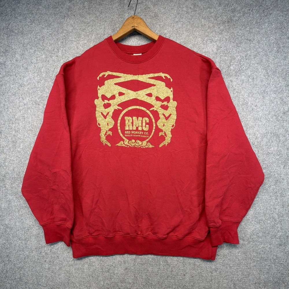 RMC Red Monkey Co Martin Ksohoh Sweatshirt Size XXL